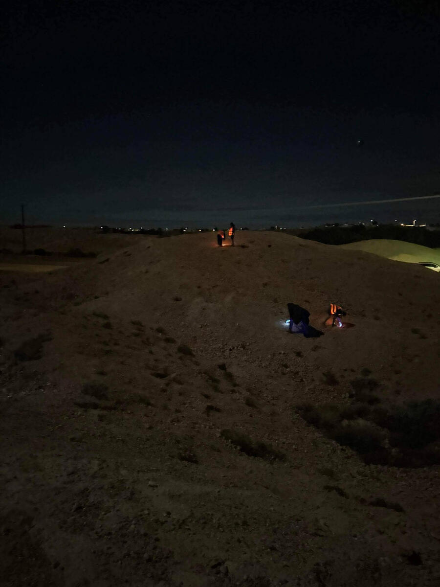 Coober Pedy safe public noodling area